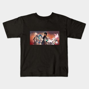 Cyberpunk lineup Kids T-Shirt